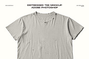 Distressed Tshirt Mockup PSD, a Shirt Mockup by Irhasalfahad (Thumbnail 2 of 6)