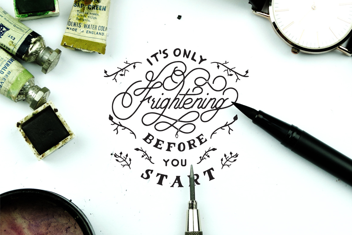 10 Retro Logo Design Mockups, a Branding & Logo Template by Will Paterson Design Co. (Photo 2 of 2)