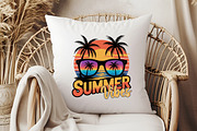 Vibrant Summer Vibes Png, Watercolor, an Illustration by Libby Wishes (Thumbnail 4 of 5)