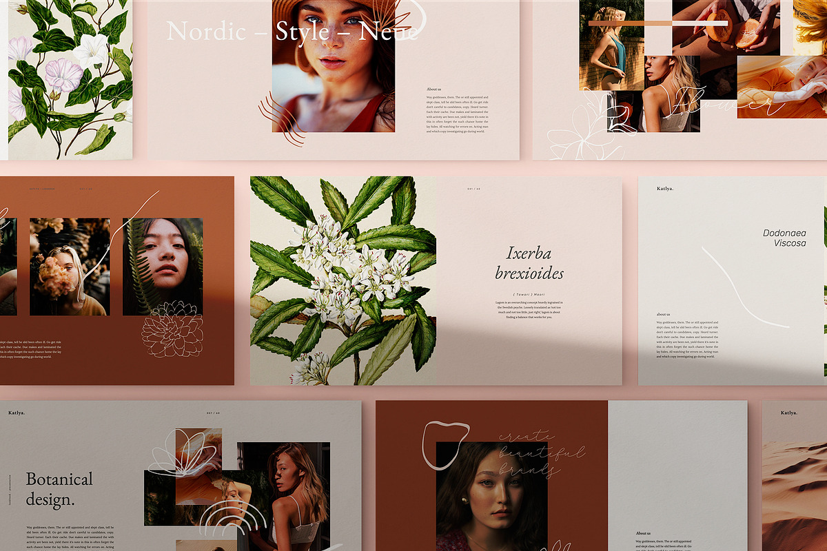 KATLYA - Powerpoint Template, a Presentation Template by Elokka Std. (Photo 1 of 11)