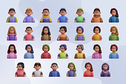 3D Teens Avatar Characters, a Characters & Person 3D Model by Rakata Studio (Thumbnail 2 of 3)