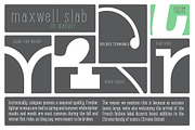 Maxwell Slab Intro Sale, a Slab Serif Font by Kimmy Design (Thumbnail 5 of 5)