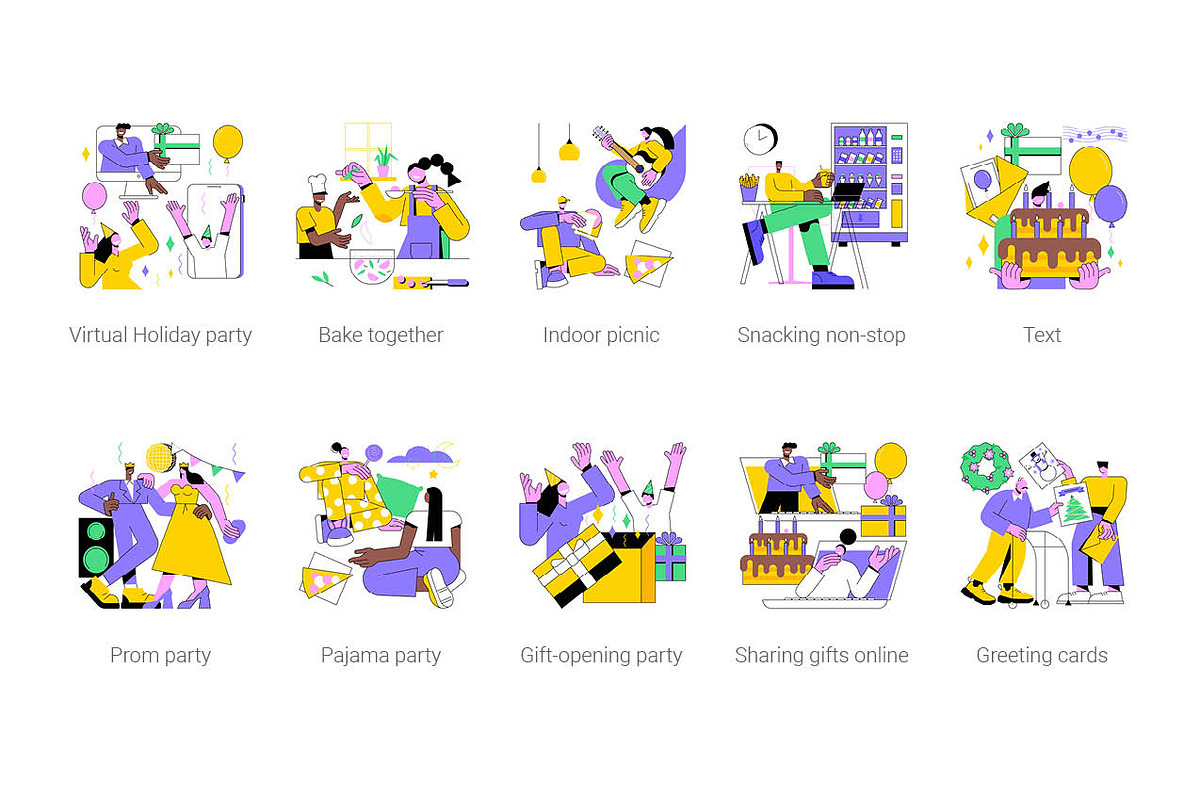 100 Food and entertainment concepts, a Templates & Theme by Visual Generation (Photo 10 of 12)