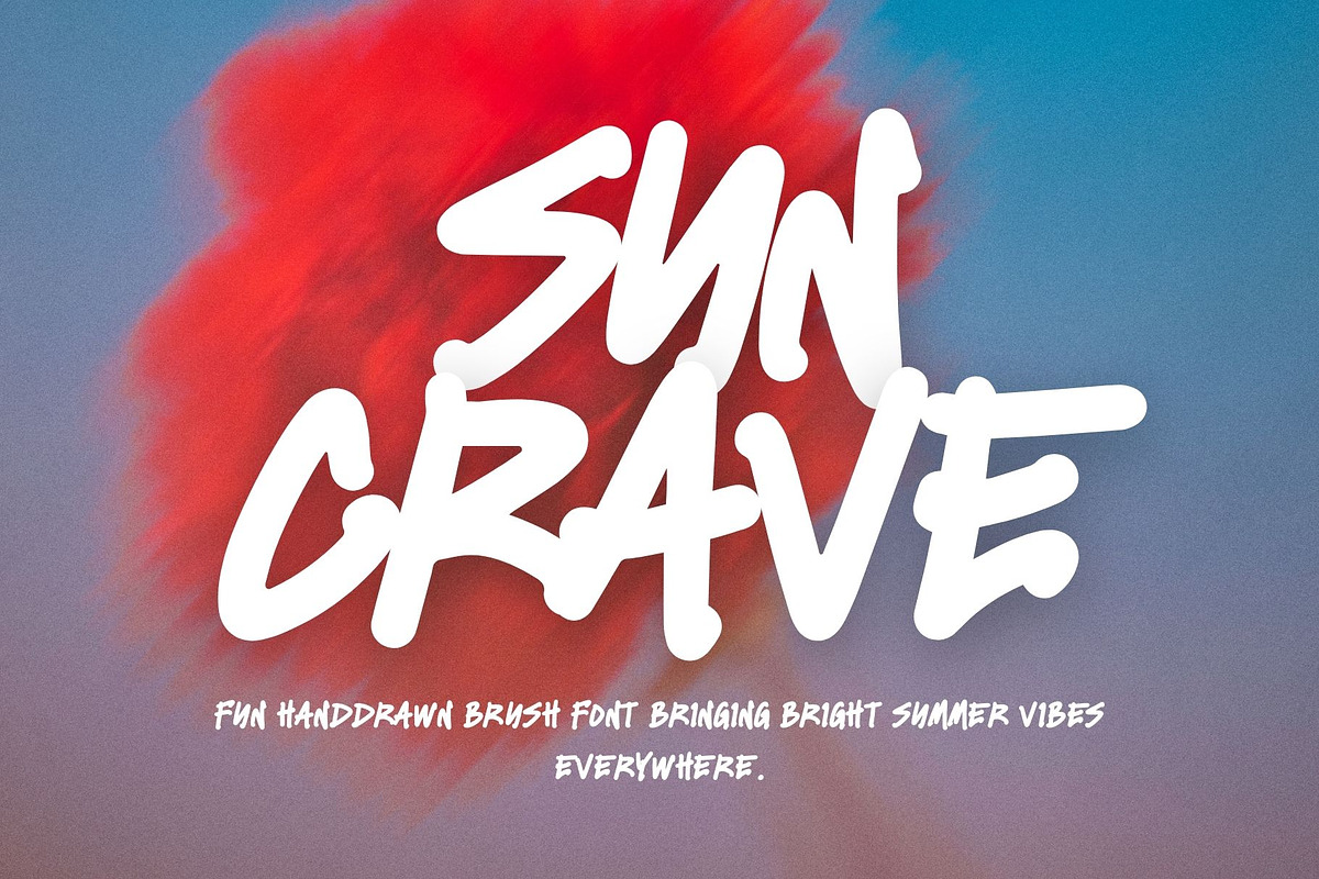 Suncrave, a Handwritten Font by maghrib (Photo 1 of 5)