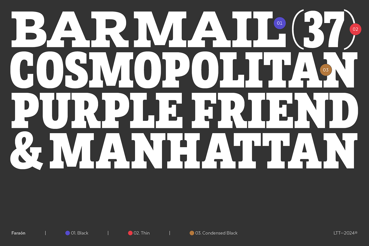 Faraon, a Slab Serif Font by Latinotype (Photo 2 of 15)