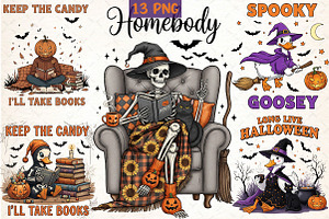 Halloween Vintage Sublimation PNG, an Illustration by DreamCafeArt