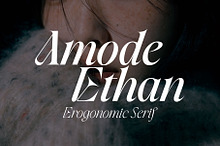 Amode Ethan Serif Font Family