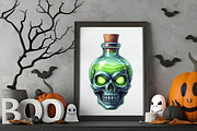 Halloween Potion Bottles Sublimation, an Illustration by RobertsArt (Thumbnail 6 of 7)