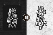 13 BRUSH SCRIPT FONTS, a Script Font by Hurski Anton (Thumbnail 10 of 13)