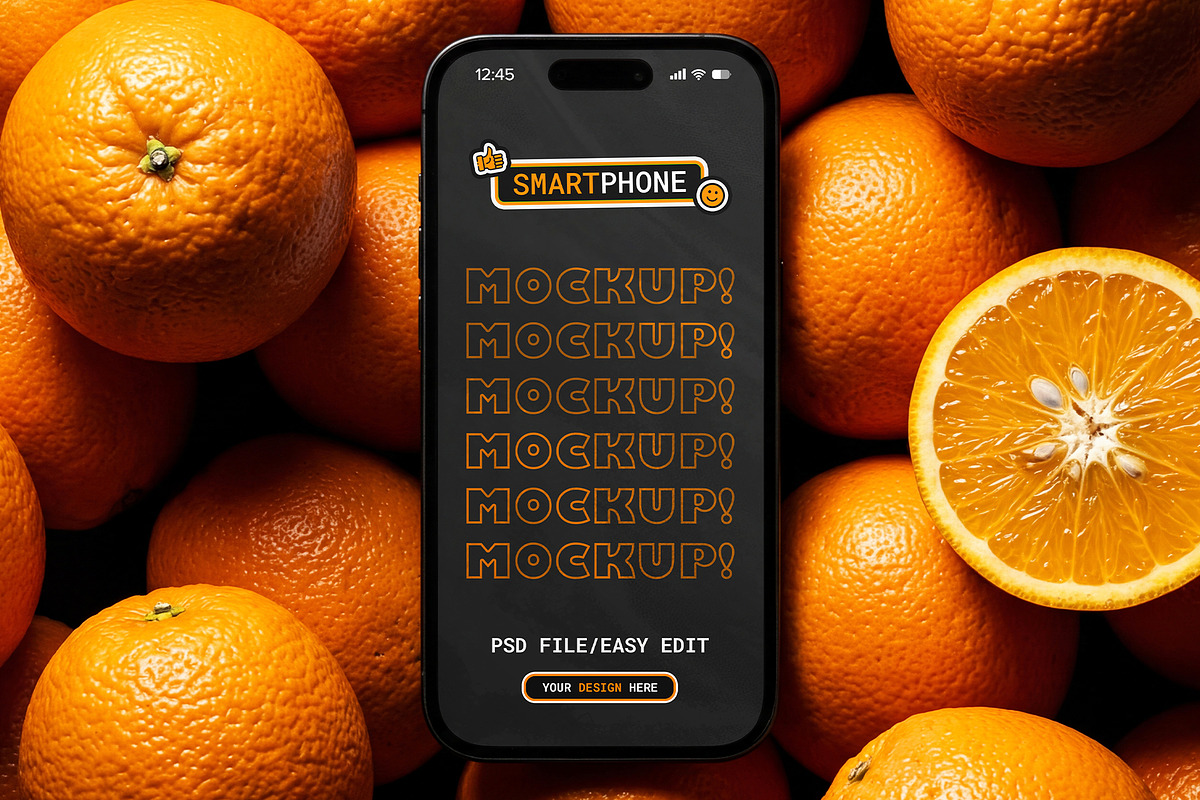 Smartphone Mockup Set, a Device Mockup by ForgeDesign (Photo 3 of 6)