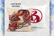 Sublimation plush pillow mockup, a Product Mockup by StyledProductMockups (Thumbnail 2 of 4)