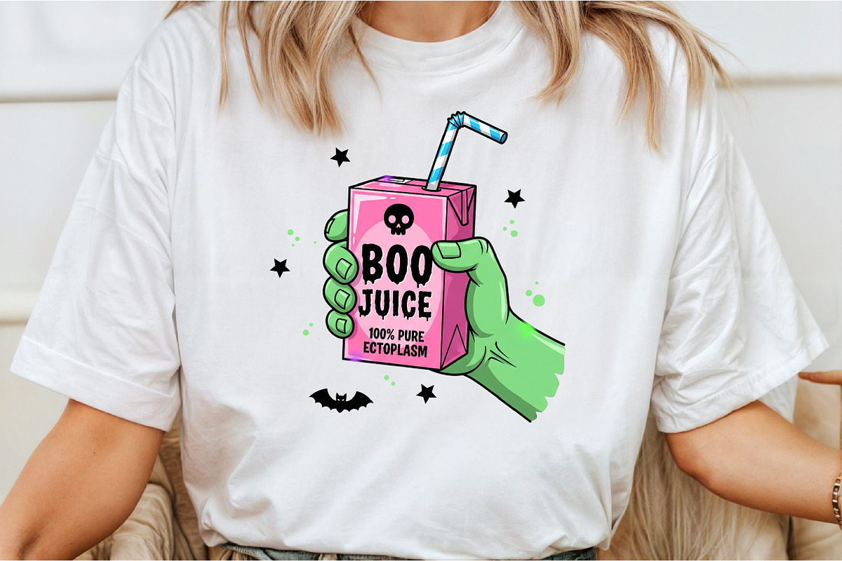 Boo Juice Halloween PNG – Funny Ghos, an Illustration by Libby Wishes (Photo 5 of 6)