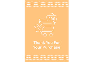 Showing customer appreciation card, a Flyer Template by IMG Visuals