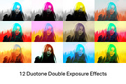Duotone Double Exposures, a Brushes & More by SparkleStock (Thumbnail 2 of 10)