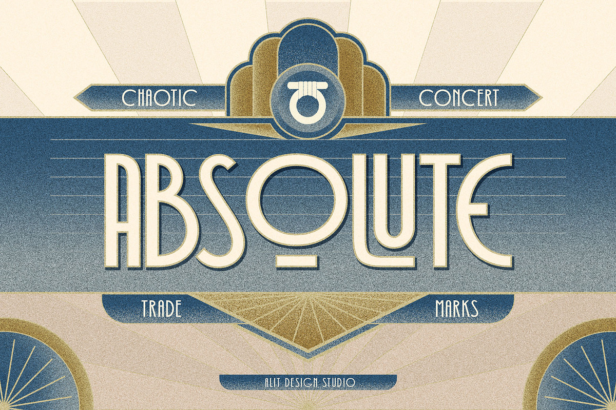 Decondol Art Deco Typeface, a Sans Serif Font by alit design (Photo 6 of 17)