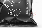 Glossy Snack Package Mockup - Front, a Packaging Mockup by HelenStock (Thumbnail 8 of 8)