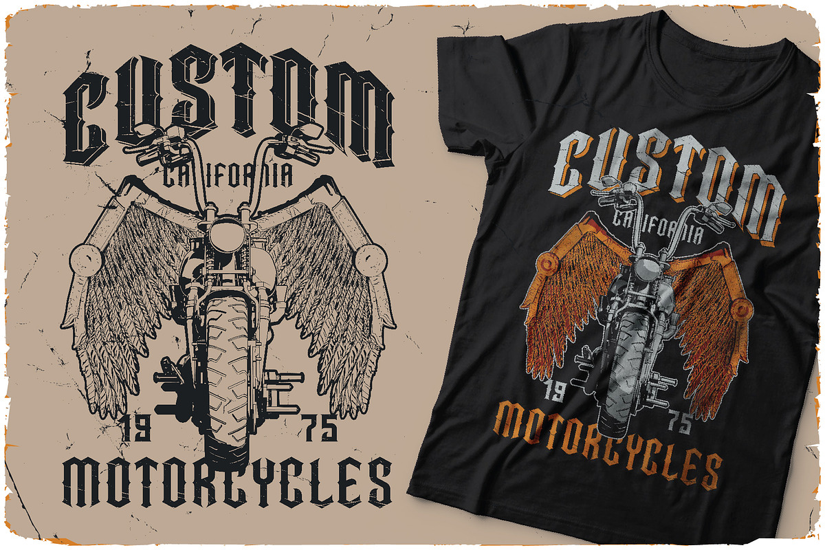 Hell Rider Label Font, a Blackletter Font by VozzyStock (Photo 13 of 14)
