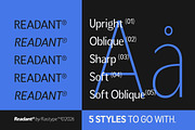 Readant Normal - Family Font, a Sans Serif Font by Rastype (Thumbnail 7 of 10)