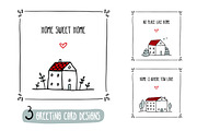 Little Houses ♥ Vector set, an Illustration by Zhe Vasylieva (Thumbnail 3 of 4)