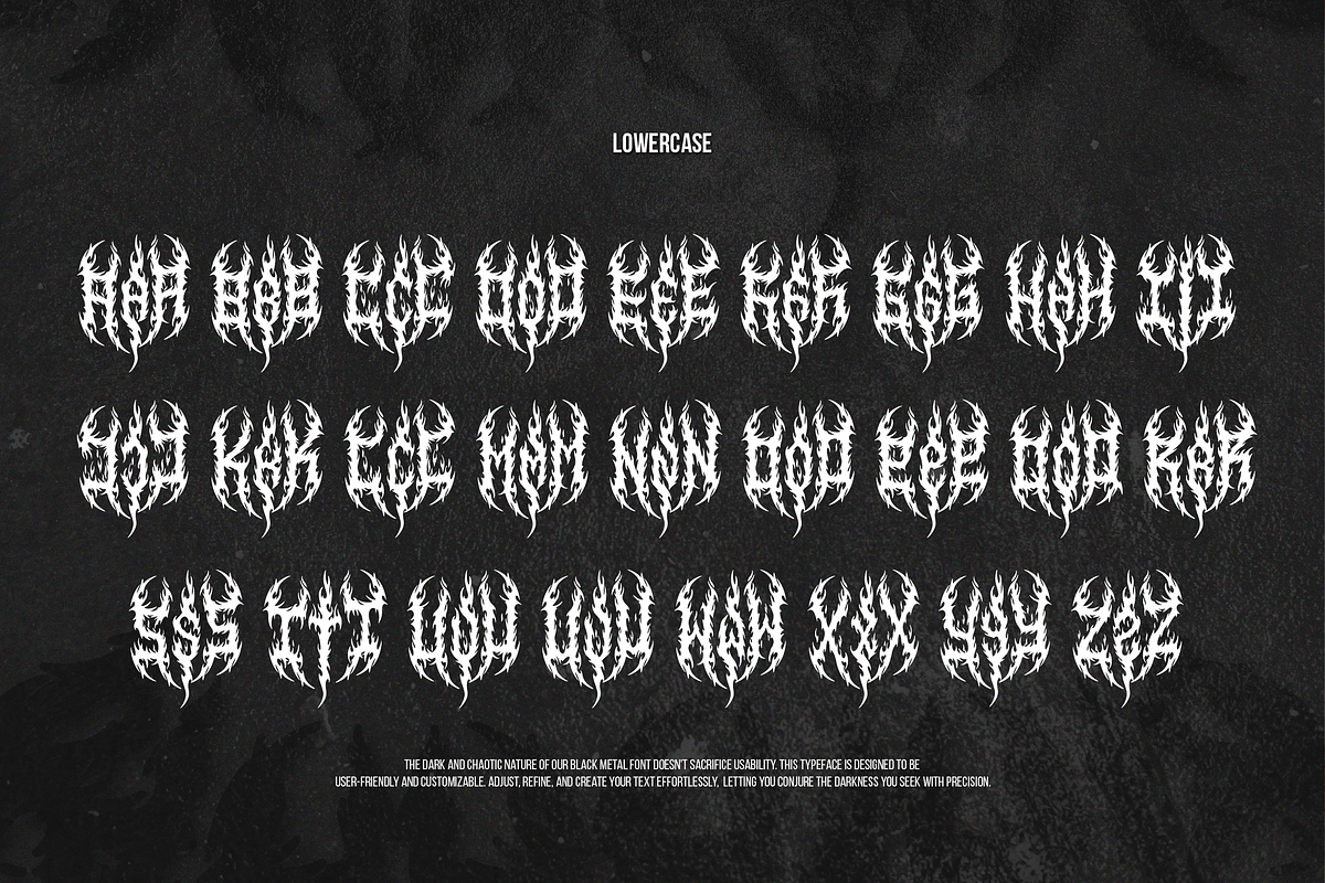 Vornath | Black Metal Font, a Blackletter Font by Denustudios (Photo 10 of 12)