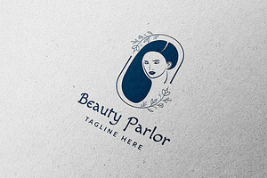 Creative Beauty Parlor Logo Template, a Branding & Logo Template by Zans Graphic