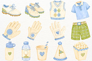 Golf Baby Shower Clipart PNG Animals, a Sport Illustration by SugarCloudStudioArt (Thumbnail 5 of 9)