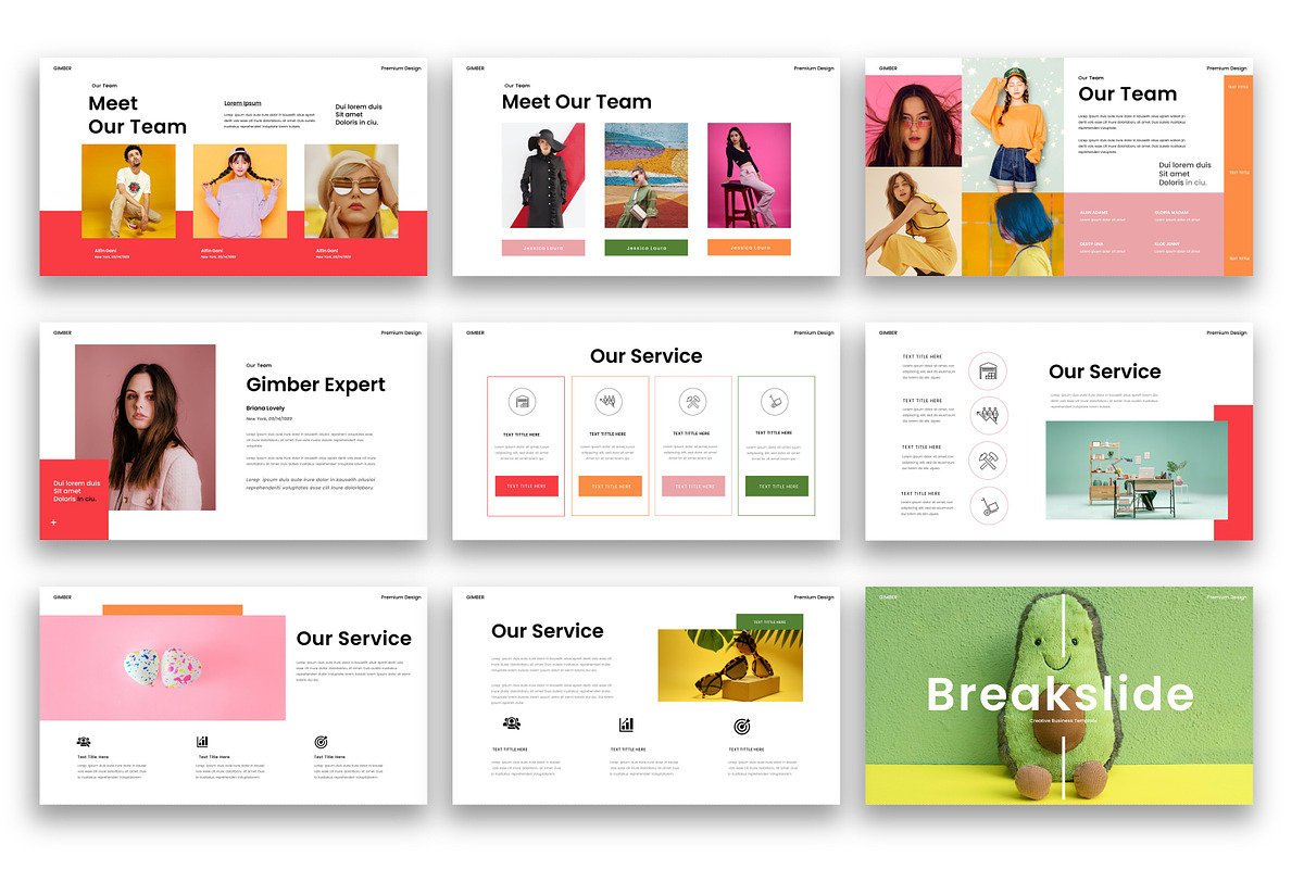 Gimber – Business PowerPoint, a Presentation Template by kreatifreya (Photo 3 of 5)