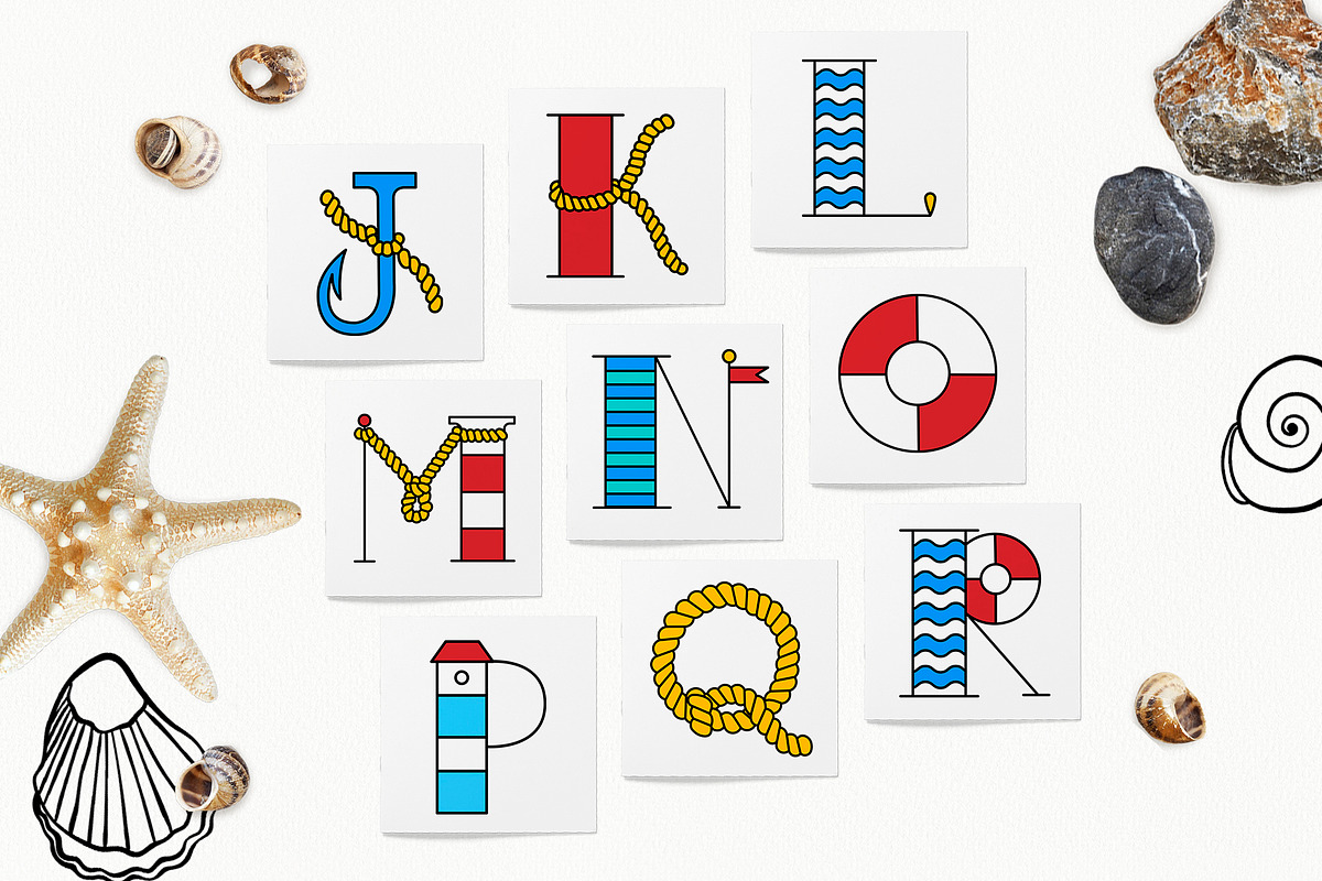 "Hello Sailor" Display Typeface preview 3