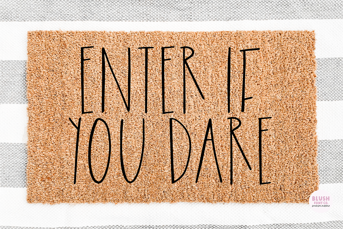 FARMHOUSE GHOST Halloween Font, a Sans Serif Font by Blush Font Co. (Photo 2 of 6)