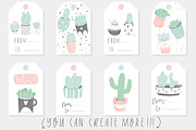 Sweet succulent & cacti collection♥️, a Decorative Illustration by Artnis (Thumbnail 9 of 11)