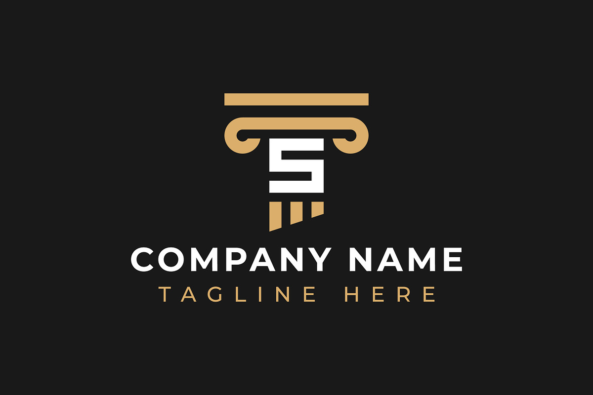 Letter S Lawyer Logo, a Branding & Logo Template by Pray Art Design Studio