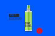 Matte Spray Bottle Mockup, a Packaging Mockup by Reformer Mockup (Thumbnail 3 of 6)