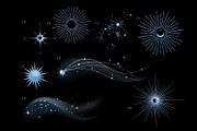 Cold Blue Cosmic PNG Overlays, an Object Graphic by PixelJungle (Thumbnail 4 of 4)
