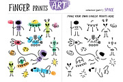 Finger prints ART (part 3), an Animal Illustration by Alena Razumova (Thumbnail 11 of 12)