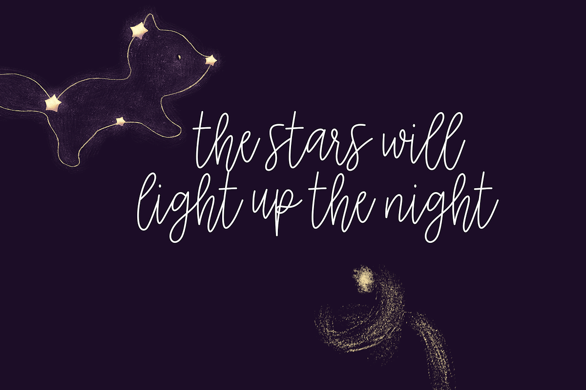Fairytales - Handwritten Script Font preview 6