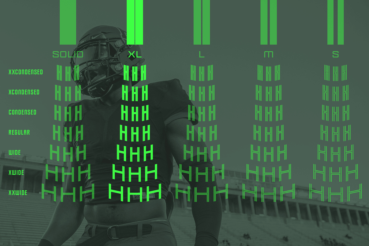 Competition XL (subfamily), a Sans Serif Font by Sportsfonts (Photo 3 of 9)