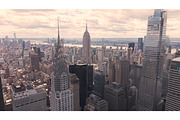 Aerial view of New York City's, a Graphic by wedoper (Thumbnail 1 of 2)
