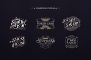 Monstice Family Fonts + EXTRAS, a Serif Font by seventhimperium (Thumbnail 7 of 8)
