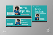 Teal Minimal Startup Email Signature, a Social Media Template by Neermana (Thumbnail 1 of 4)