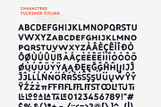 Tuckshop Titling, a Sans Serif Font by Tapiwanashe Garikayi (Thumbnail 5 of 11)
