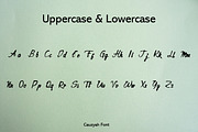 Cauzyah Modern Handwritten Font, a Handwritten Font by ResumeFabs (Thumbnail 2 of 7)