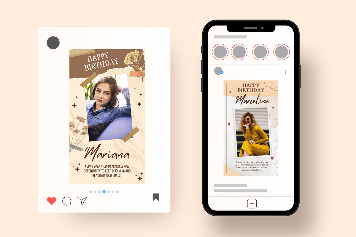 Happy Birthday Mobile Templates, a Templates & Theme by TemplateCastleStore (Photo 5 of 9)