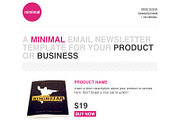 Cardeo Minimal HTML Email Template, a Websites & App Template by Cardeo (Thumbnail 5 of 5)