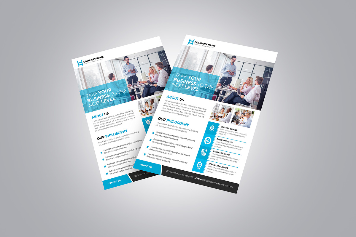 Business Flyer | Corporate Flyer, a Flyer Template by Designscozy (Photo 4 of 5)