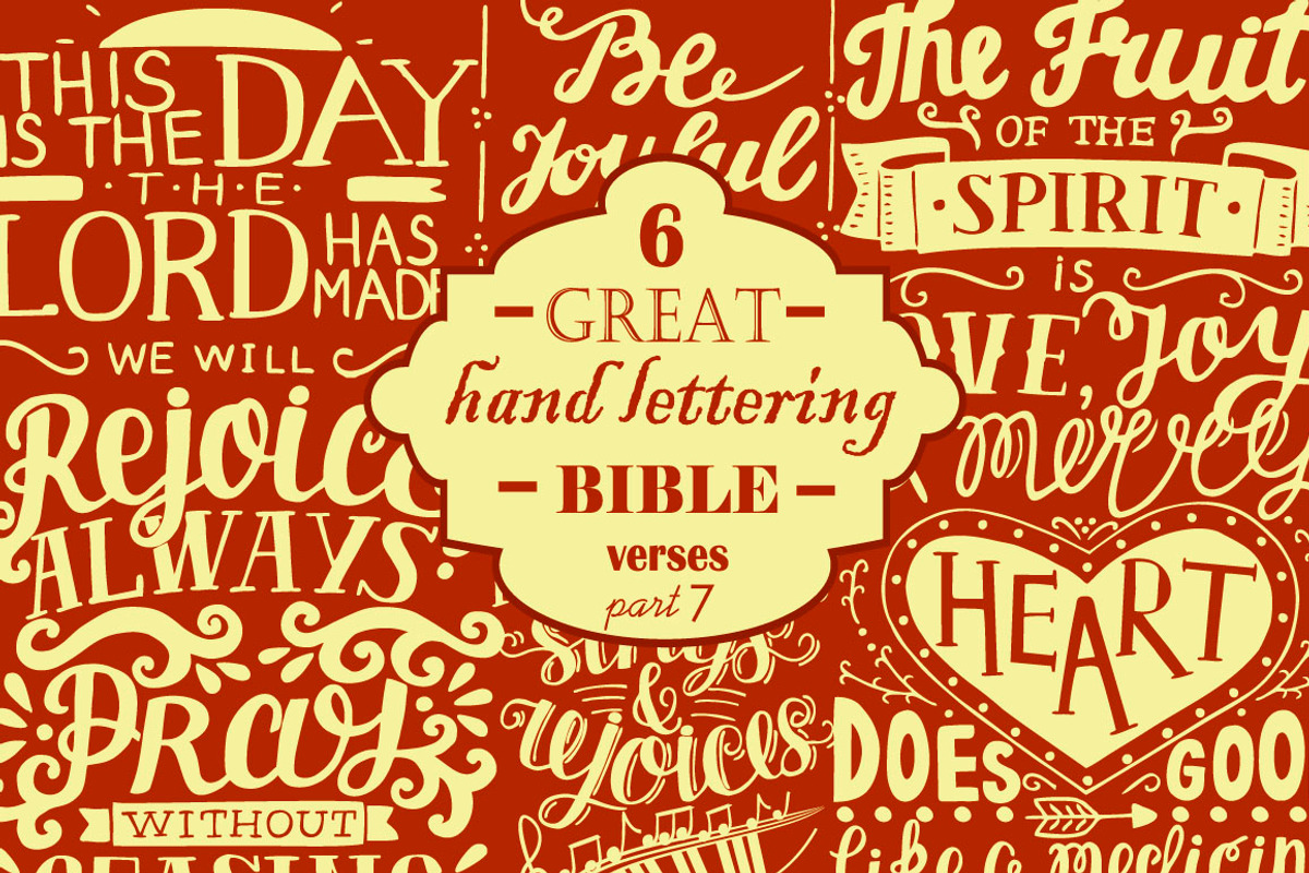 6 GREAT BIBLE VERSES part 7 JOY, an Illustration by Ola-la-la (Photo 1 of 10)