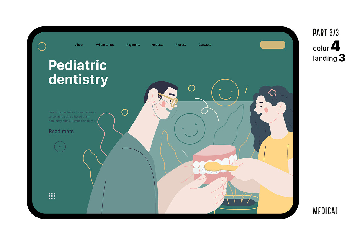 Medical, Part 3, colors 2&4, a Templates & Theme by Grivina's shop (Photo 16 of 19)