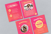 Pink Fashion Instagram Carousel, a Social Media Template by UICreative (Thumbnail 3 of 4)