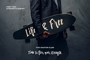 Strenght Script, a Script Font by ShowUp! Studio (Thumbnail 7 of 11)