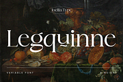 Legquinne 50% Off, a Font by Jolicia Type (Thumbnail 1 of 13)