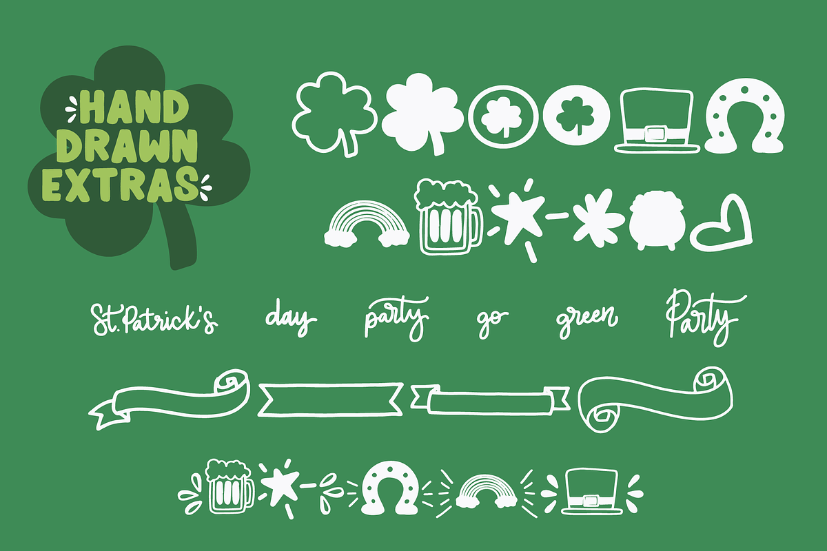 Shamrocker - Font Family preview 6